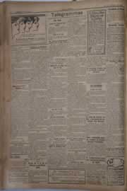 Página do jornal Correio do Ceará de junho de 1921