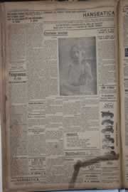 Página do jornal Correio do Ceará de julho de 1922