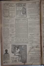 Página do jornal Correio do Ceará de julho de 1922