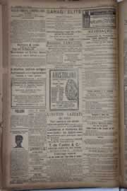 Página do jornal Correio do Ceará de agosto de 1922
