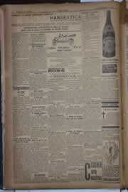 Página do jornal Correio do Ceará de agosto de 1922