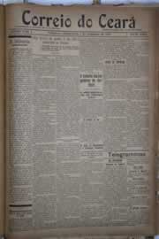 Página do jornal Correio do Ceará de setembro de 1922