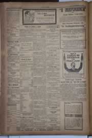 Página do jornal Correio do Ceará de setembro de 1922