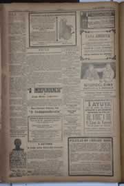 Página do jornal Correio do Ceará de setembro de 1922