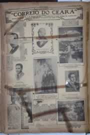 Página do jornal Correio do Ceará de setembro de 1922