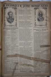 Página do jornal Correio do Ceará de setembro de 1922