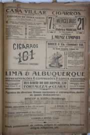 Página do jornal Correio do Ceará de setembro de 1922