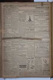Página do jornal Correio do Ceará de setembro de 1922