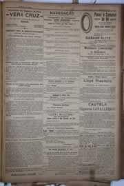 Página do jornal Correio do Ceará de setembro de 1922