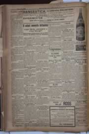 Página do jornal Correio do Ceará de outubro de 1922