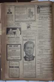 Página do jornal Correio do Ceará de novembro de 1922