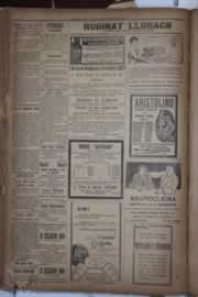 Página do jornal Correio do Ceará de dezembro de 1922