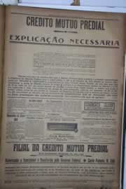 Página do jornal Correio do Ceará de dezembro de 1922