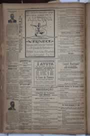 Página do jornal Correio do Ceará de dezembro de 1922