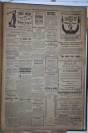 Página do jornal Correio do Ceará de dezembro de 1922