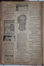 Página do jornal Correio do Ceará de dezembro de 1922