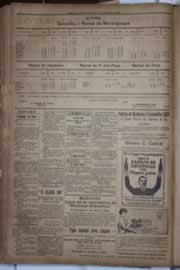 Página do jornal Correio do Ceará de dezembro de 1922