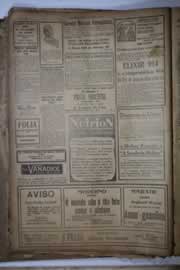Página do jornal Correio do Ceará de janeiro de 1927