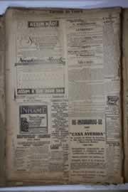 Página do jornal Correio do Ceará de janeiro de 1927
