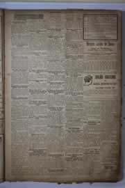 Página do jornal Correio do Ceará de janeiro de 1927