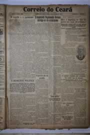 Página do jornal Correio do Ceará de janeiro de 1927