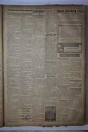 Página do jornal Correio do Ceará de janeiro de 1927