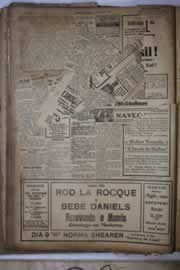 Página do jornal Correio do Ceará de fevereiro de 1927