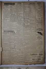 Página do jornal Correio do Ceará de fevereiro de 1927