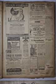 Página do jornal Correio do Ceará de fevereiro de 1927