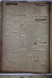 Página do jornal Correio do Ceará de fevereiro de 1927