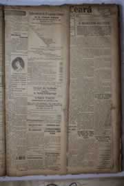 Página do jornal Correio do Ceará de fevereiro de 1927