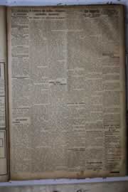 Página do jornal Correio do Ceará de março de 1927
