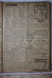 Página do jornal Correio do Ceará de março de 1927