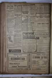 Página do jornal Correio do Ceará de março de 1927