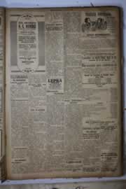 Página do jornal Correio do Ceará de março de 1927