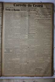Página do jornal Correio do Ceará de março de 1927