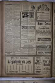 Página do jornal Correio do Ceará de março de 1927