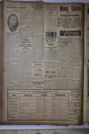 Página do jornal Correio do Ceará de março de 1927