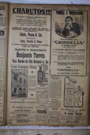 Página do jornal Correio do Ceará de março de 1927