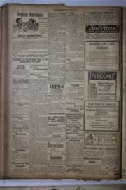 Página do jornal Correio do Ceará de março de 1927