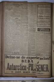 Página do jornal Correio do Ceará de março de 1927