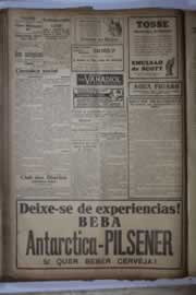 Página do jornal Correio do Ceará de março de 1927