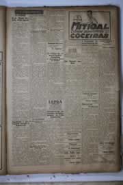 Página do jornal Correio do Ceará de março de 1927