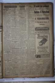 Página do jornal Correio do Ceará de março de 1927