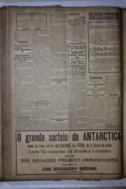 Página do jornal Correio do Ceará de março de 1927