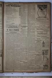 Página do jornal Correio do Ceará de março de 1927