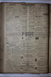 Página do jornal Correio do Ceará de março de 1927