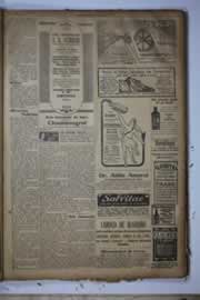 Página do jornal Correio do Ceará de março de 1927