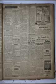 Página do jornal Correio do Ceará de março de 1927
