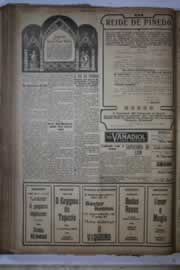 Página do jornal Correio do Ceará de março de 1927
